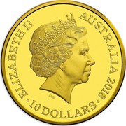 Australia 10 Dollars Rascals & Ratbags 2018 ELIZABETH II AUSTRALIA 2018 10 DOLLARS IRB coin obverse Australia 10 Dollars Rascals & Ratbags 2018 ELIZABETH II AUSTRALIA 2018 10 DOLLARS IRB coin obverse