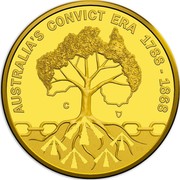 Australia 10 Dollars Rascals & Ratbags 2018 AUSTRALIA'S CONVICT ERA 1788 - 1868 C coin reverse Australia 10 Dollars Rascals & Ratbags 2018 AUSTRALIA'S CONVICT ERA 1788 - 1868 C coin reverse