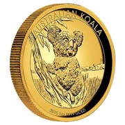 Australia 100 Dollars Australian Koala 2015 AUSTRALIAN KOALA 2015 1 OZ 9999 GOLD P coin reverse Australia 100 Dollars Australian Koala 2015 AUSTRALIAN KOALA 2015 1 OZ 9999 GOLD P coin reverse