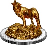 Canada 100 Dollars Canadian Animals - Grey Wolf (3D) 2017 CANADA 2017 100 DOLLARS coin reverse Canada 100 Dollars Canadian Animals - Grey Wolf (3D) 2017 CANADA 2017 100 DOLLARS coin reverse