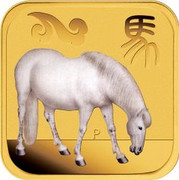 Australia 15 Dollars Lipizzaner Horse 2014 P coin reverse Australia 15 Dollars Lipizzaner Horse 2014 P coin reverse