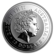 Australia 15 Dollars Year of the Monkey (Colorized) 2004 ELIZABETH II AUSTRALIA 15 DOLLARS IRB coin obverse Australia 15 Dollars Year of the Monkey (Colorized) 2004 ELIZABETH II AUSTRALIA 15 DOLLARS IRB coin obverse
