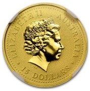 Australia 15 Dollars Year of the Pig (Colorized) 2007 ELIZABETH II AUSTRALIA 15 DOLLARS IRB coin obverse Australia 15 Dollars Year of the Pig (Colorized) 2007 ELIZABETH II AUSTRALIA 15 DOLLARS IRB coin obverse