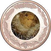 Australia 2 Cents Venus 2017 VENUS coin reverse Australia 2 Cents Venus 2017 VENUS coin reverse