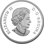 Canada 20 Dollars Ice Crystals 2018 ELIZABETH II D • G • REGINA SB coin obverse Canada 20 Dollars Ice Crystals 2018 ELIZABETH II D • G • REGINA SB coin obverse