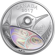 Canada 20 Dollars Protecting our Future - Loon and Salmon 2017 CANADA 2017 CH coin reverse Canada 20 Dollars Protecting our Future - Loon and Salmon 2017 CANADA 2017 CH coin reverse