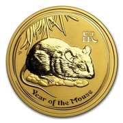 Australia 200 Dollars Year of the Mouse 2008 YEAR OF THE MOUSE P coin reverse Australia 200 Dollars Year of the Mouse 2008 YEAR OF THE MOUSE P coin reverse