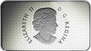 Canada 25 Dollars The Great Trail 2017  ELIZABETH II D G REGINA SB coin obverse Canada 25 Dollars The Great Trail 2017  ELIZABETH II D G REGINA SB coin obverse
