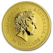 Australia 25 Dollars Year of the Pig (Colorized) 2007 ELIZABETH II AUSTRALIA 25 DOLLARS IRB coin obverse Australia 25 Dollars Year of the Pig (Colorized) 2007 ELIZABETH II AUSTRALIA 25 DOLLARS IRB coin obverse