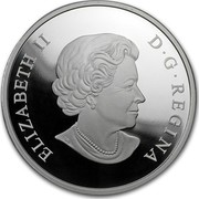 Canada 30 Dollars Flora & Fauna 2017 ELIZABETH II D G REGINA SB coin obverse Canada 30 Dollars Flora & Fauna 2017 ELIZABETH II D G REGINA SB coin obverse