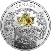 Canada 30 Dollars Golden Maple Leaf 2018 CANADA 30 DOLLARS MG coin reverse Canada 30 Dollars Golden Maple Leaf 2018 CANADA 30 DOLLARS MG coin reverse