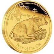 Australia 3000 Dollars Year of the Ox 2009 YEAR OF THE OX P coin reverse Australia 3000 Dollars Year of the Ox 2009 YEAR OF THE OX P coin reverse