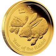 Australia 30000 Dollars Year of the Rabbit 2011 KM# 1489 YEAR OF THE RABBIT P coin reverse Australia 30000 Dollars Year of the Rabbit 2011 KM# 1489 YEAR OF THE RABBIT P coin reverse