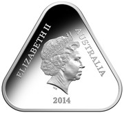 Australia 5 Dollars 100 Years Of Anzac 2014 KM# 2171 ELIZABETH II AUSTRALIA 2014 IRB coin obverse Australia 5 Dollars 100 Years Of Anzac 2014 KM# 2171 ELIZABETH II AUSTRALIA 2014 IRB coin obverse