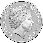 Australia 5 Dollars Australian Lighthouses - Aids to Navigation 2015 KM# 2198 ELIZABETH II AUSTRALIA 2015 IRB coin obverse Australia 5 Dollars Australian Lighthouses - Aids to Navigation 2015 KM# 2198 ELIZABETH II AUSTRALIA 2015 IRB coin obverse