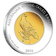 Australia 50 Dollars Australian Wedge-Tailed Eagle 2016 P KM# 2222 AUSTRALIAN WEDGE-TAILED EAGLE 1/2 OZ 999 SILVER 1/2 OZ 999 GOLD 2016 coin reverse Australia 50 Dollars Australian Wedge-Tailed Eagle 2016 P KM# 2222 AUSTRALIAN WEDGE-TAILED EAGLE 1/2 OZ 999 SILVER 1/2 OZ 999 GOLD 2016 coin reverse