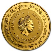Australia 50 Dollars Lunar Monkey 2016 ELIZABETH II AUSTRALIA 50 DOLLARS IRB coin obverse Australia 50 Dollars Lunar Monkey 2016 ELIZABETH II AUSTRALIA 50 DOLLARS IRB coin obverse