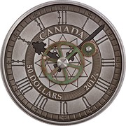 Canada 50 Dollars Peace Tower Clock 90th Anniversary 2017 CANADA 50 DOLLARS 2017 coin reverse Canada 50 Dollars Peace Tower Clock 90th Anniversary 2017 CANADA 50 DOLLARS 2017 coin reverse