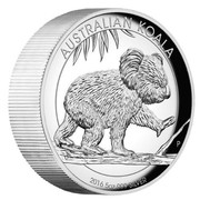 Australia 8 Dollars Koala 2016 AUSTRALIAN KOALA 2016 5 OZ 999 SILVER P IJ coin reverse Australia 8 Dollars Koala 2016 AUSTRALIAN KOALA 2016 5 OZ 999 SILVER P IJ coin reverse