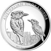 Australia 8 Dollars Two Kookaburras 2017 AUSTRALIAN KOOKABURRA 2017 5 OZ 999 SILVER P NM coin reverse Australia 8 Dollars Two Kookaburras 2017 AUSTRALIAN KOOKABURRA 2017 5 OZ 999 SILVER P NM coin reverse