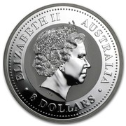 Australia 8 Dollars Year of the Pig 2007 ELIZABETH II AUSTRALIA 8 DOLLARS IRB coin obverse Australia 8 Dollars Year of the Pig 2007 ELIZABETH II AUSTRALIA 8 DOLLARS IRB coin obverse