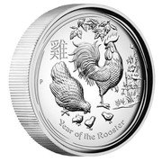 Australia 8 Dollars Year of the Rooster 2017 YEAR OF THE ROOSTER P coin reverse Australia 8 Dollars Year of the Rooster 2017 YEAR OF THE ROOSTER P coin reverse