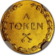 USA A Token Abraham Lincoln 1927 A TOKEN coin reverse USA A Token Abraham Lincoln 1927 A TOKEN coin reverse