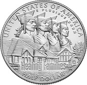 USA Half Dollar Boys Town Clad 2017 D KM# 659 UNITED STATES OF AMERICA E PLURIBUS UNUM HALF DOLLAR HEALING FAMILIES CTC PH coin reverse USA Half Dollar Boys Town Clad 2017 D KM# 659 UNITED STATES OF AMERICA E PLURIBUS UNUM HALF DOLLAR HEALING FAMILIES CTC PH coin reverse