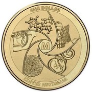 Australia One Dollar Clever Australia 2014  ONE DOLLAR CLEVER AUSTRALIA M coin reverse Australia One Dollar Clever Australia 2014  ONE DOLLAR CLEVER AUSTRALIA M coin reverse
