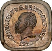 Australia One Penny George V (Kookaburra Pattern - Type 7) 1920 Pattern KM# Pn14 GEORGIVS V D.G.BRITT:OMN:REX 1920 coin obverse Australia One Penny George V (Kookaburra Pattern - Type 7) 1920 Pattern KM# Pn14 GEORGIVS V D.G.BRITT:OMN:REX 1920 coin obverse