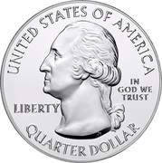 USA Quarter Dollar Ellis Island 2017 KM# 665 ELLIS ISLAND NEW JERSEY E PLURIBUS UNUM coin obverse USA Quarter Dollar Ellis Island 2017 KM# 665 ELLIS ISLAND NEW JERSEY E PLURIBUS UNUM coin obverse