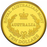 Australia Ten Dollars Australia's First Mints 2016 ROYAL AUSTRALIAN MINT AUSTRALIA TEN DOLLARS C coin reverse Australia Ten Dollars Australia's First Mints 2016 ROYAL AUSTRALIAN MINT AUSTRALIA TEN DOLLARS C coin reverse