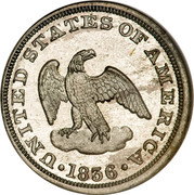USA Two Cents (Pattern) UNITED STATES OF AMERICA ∙1836∙ coin obverse USA Two Cents (Pattern) UNITED STATES OF AMERICA ∙1836∙ coin obverse