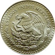 Mexico 1/4 Onza Libertad 1993 KM# 544 ESTADOS UNIDOS MEXICANOS coin obverse Mexico 1/4 Onza Libertad 1993 KM# 544 ESTADOS UNIDOS MEXICANOS coin obverse
