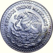 Mexico 1/4 Onza Winged Victory 1999 KM# 611 ESTADOS UNIDOS MEXICANOS coin obverse Mexico 1/4 Onza Winged Victory 1999 KM# 611 ESTADOS UNIDOS MEXICANOS coin obverse