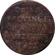 Mexico 1/4 Real Augustin I 1822 D KM# 300 DE LA PROVINCIA DE NUEVA VIZCAYA 1822 coin reverse Mexico 1/4 Real Augustin I 1822 D KM# 300 DE LA PROVINCIA DE NUEVA VIZCAYA 1822 coin reverse