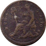 Mexico 1/4 Real Seated Figure 1828 KM# 353 UN QUARTO coin reverse Mexico 1/4 Real Seated Figure 1828 KM# 353 UN QUARTO coin reverse