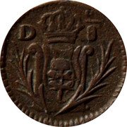 Mexico 1/8 Reales Augustin I 1822 D KM# 299 D 1/8 coin obverse Mexico 1/8 Reales Augustin I 1822 D KM# 299 D 1/8 coin obverse