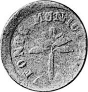 Mexico 1/8 Reales 1858 KM# L75 Spanish Colony/Taretan FONDE MUNIO... coin reverse