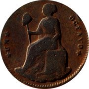 Mexico 1/8 Reales Seated Figure 1861 KM# 330 UN OCTAVO coin reverse Mexico 1/8 Reales Seated Figure 1861 KM# 330 UN OCTAVO coin reverse