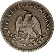 Mexico 10 Centavos Radiant Cap 1868 P KM# 402.1 REPUBLICA MEXICANA coin obverse Mexico 10 Centavos Radiant Cap 1868 P KM# 402.1 REPUBLICA MEXICANA coin obverse