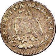 Mexico 10 Centavos 1870 KM# 401.1 Second Republic/Decimal Coinage REPUBLICA MEXICANA coin obverse Mexico 10 Centavos 1870 KM# 401.1 Second Republic/Decimal Coinage REPUBLICA MEXICANA coin obverse