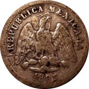 Mexico 10 Centavos Eagle. Circulation Coin 1887 M KM# 403.1 REPUBLICA MEXICANA 1890 coin obverse Mexico 10 Centavos Eagle. Circulation Coin 1887 M KM# 403.1 REPUBLICA MEXICANA 1890 coin obverse