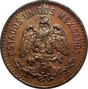 Mexico 10 Centavos Eagle. Circulation Coin 1935 KM# 430 ESTADOS UNIDOS MEXICANOS coin obverse Mexico 10 Centavos Eagle. Circulation Coin 1935 KM# 430 ESTADOS UNIDOS MEXICANOS coin obverse