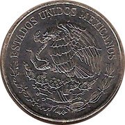 Mexico 10 Centavos Eagle. Circulation Coin 2005 KM# 547 ESTADOS UNIDOS MEXICANOS coin obverse Mexico 10 Centavos Eagle. Circulation Coin 2005 KM# 547 ESTADOS UNIDOS MEXICANOS coin obverse