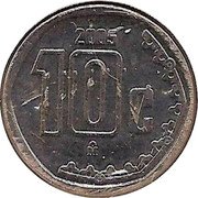 Mexico 10 Centavos Eagle. Circulation Coin 2005 KM# 547 1999 10 C MO coin reverse Mexico 10 Centavos Eagle. Circulation Coin 2005 KM# 547 1999 10 C MO coin reverse