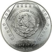 Mexico 10 Nuevos Pesos Piramide del Castillo 1994 Proof KM# 576 ESTADOS UNIDOS MEXICANOS 5 ONZAS DE PLATA LEY 0.999 coin obverse Mexico 10 Nuevos Pesos Piramide del Castillo 1994 Proof KM# 576 ESTADOS UNIDOS MEXICANOS 5 ONZAS DE PLATA LEY 0.999 coin obverse