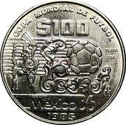 Mexican 100 Pesos 1985 coins | coinscatalog.NET