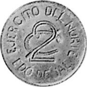 Mexico 2 Centavos Jalisco Revolutionary 1915 KM# 676.2 EJERCITO DEL ... coin reverse Mexico 2 Centavos Jalisco Revolutionary 1915 KM# 676.2 EJERCITO DEL ... coin reverse