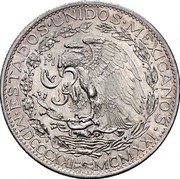 Mexico 2 Pesos 100th Anniversary of Independence 1921 KM# 462 ESTADOS UNIDOS MEXICANOS MO MDCCCXXI MCMXXI coin obverse Mexico 2 Pesos 100th Anniversary of Independence 1921 KM# 462 ESTADOS UNIDOS MEXICANOS MO MDCCCXXI MCMXXI coin obverse